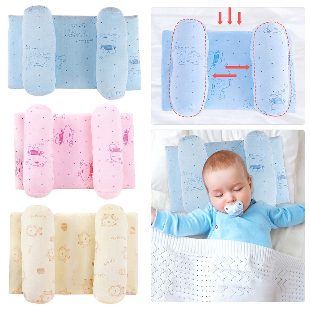 Baby Head Shaping Pillow – Soft Support for Newborn (Anti-Flat Head)